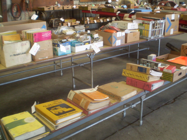 Large Lot of older tractor tech & operators manuals